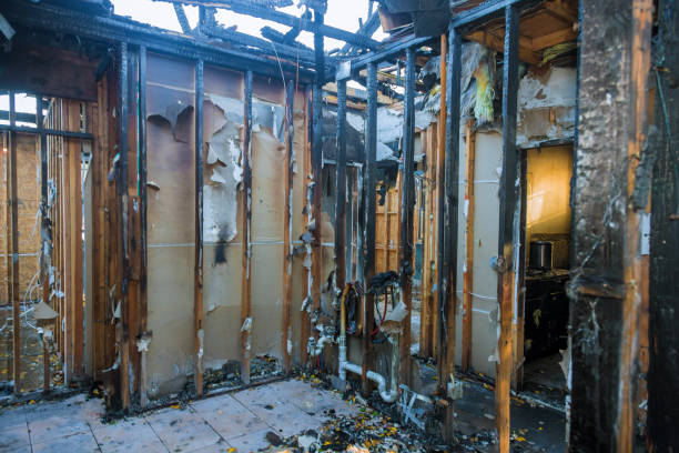 Professional Emergency Fire Cleanup technician working in Buffalo, MN